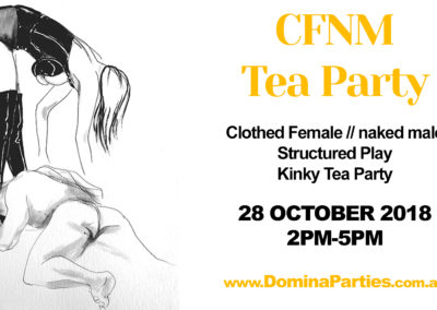 CFNM Tea Party 29102018