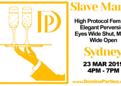 Slave Manor Sydney Domina Parties