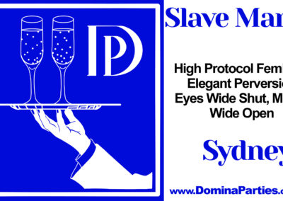 Slave Manor Sydney Domina Parties