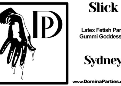 Slick Latex Fetish Domina Party Sydney